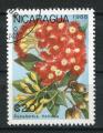 Timbre du NICARAGUA  PA  1988  Obl  N 1266  Y&T  Fleurs