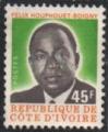 Cte d'Ivoire (Rp) 1975 - Prsident F. Houpout-Boigny, Nsg/Mng - YT 431 *