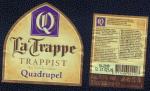 Pays Bas Lot 2 tiquettes Bire Beer Labels La Trappe Trappist Quadrupel