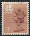 Royaume Uni 1986 Oblitr Lion Hraldique Pays de Galles Reine Elizabeth II SU