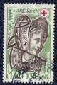 France 1979 oblitr rond dtail Vitrail Hrodiade glise Jeanne d'Arc  Rouen