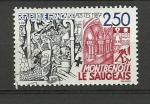 France timbre n 2495 oblitr anne 1987 Montbenoit, Le Saugeais