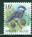 Belgique 1999 Y&T 2804 oblitr oiseau Msange noire