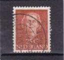Timbre Pays Bas / Oblitr / 1949 / Y&T N516 / Reine Juliana.