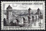 France 1955 - YT 1039 (Pont Valentré à Cahors ) Ob