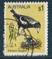 Australie - oblitr - oiseau - pie de l'ouest
