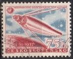 TCHECOSLOVAQUIE N 941 o Y&T 1957 Anne gophysique internationale (Spoutnik II)