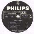 LP 33 RPM (12")  Barbara  "   Le soleil noir  "