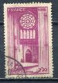 Timbre  FRANCE  1944  Obl   N 664   Y&T Cathdrale de Chartres