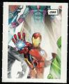 E. LECLERC 2020 Autocollant Marvel Anthony Stark alias Iron Man 054/144