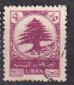 LIBAN - 1950 - Cdre -  Yvert  59  oblitr