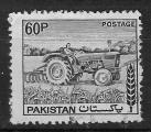 PAKISTAN - 1978/79 - Yt n 469 - Ob - Tracteur 60p gris noir