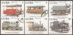 cuba - n° 2216 à 2221  serie complete obliterée - 1980