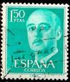 Espagne/Spain 1955 - Caudillo Franco, 1.50 Pta - YT 864A 