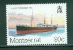 Montserrat 1984 YT 51 Neuf Transport maritime