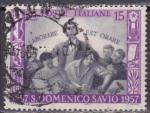 ITALIE N 751 de 1957 oblitr