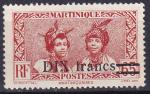 martinique - n 224  neuf sans gomme - 1945/46 