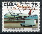Timbre de CUBA 2003  Obl  N 4???   Y&T   Avion