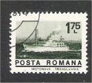 Romania - Scott 2464  boat / bateau