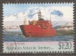 antarctique australien - n 89  obliter - 1991