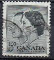 CANADA N 301 o Y&T 1957 Visite royale