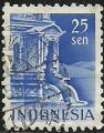 Indonesia 1949-50.- Templos. Y&T 354. Scott 318. Michel 26A.