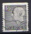 Timbre SUEDE 1961 - YT 468 -  ROI Gustave VI Adolphe