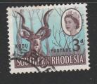Rhodesie du sud timbre oblitr anne 1964