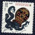 France 2014 Oblitr Used Stamp Frie astrologique signe Verseau Y&T 951