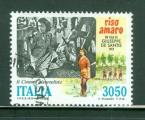 Italie 1988 Y&T 1794 oblitr Cinma Riso Amaro