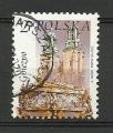 Pologne timbre oblitr anne 2002 Monument "Gniezno"