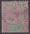 1889 COTE DE L'OR  GOLD COAST obl 22