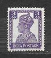 INDIA INGLESE  Y&T n° 168 - anno  1939 NUOVO/** MNH