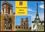 CPM  PARIS  Multi-vues