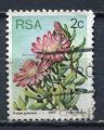 Timbre AFRIQUE du SUD  1977   Obl    N 417    Y&T   Fleurs