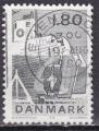 DANEMARK N 671 de 1978 oblitr 