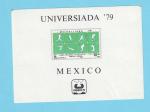 MEXIQUE MEXICO JEUX UNIVERSITAIRES SPORT 1979 / MNH** et NON DENTELE
