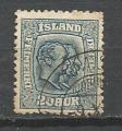 ISLANDE - oblitr/used - 1907 - n 55