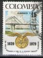 **   COLOMBIE    15 $  1979  YT-PA649  " Pont sur le rio Magdalena "  (o)   **