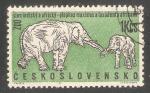 Czechoslovakia - Scott 1114   elephant 