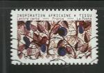France timbre n 1659 oblitr anne 2019 Inspiration Africaine , Tissu