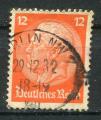 Timbre ALLEMAGNE Empire 1932-33  Obl  N 448  Y&T  Personnage