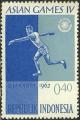 Indonesia 1962.- Deportes, Y&T 288**. Scott 555**. Michel 347**.