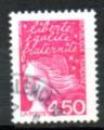 France Oblitr Yvert N3096 Luquet 4,50 Rose 1997 