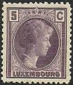 Luxemburgo 1926-28.- Carlota. Y&T 164. Scott 159. Michel 166.