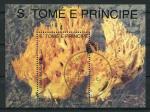Timbre S. TOME THOME & PRINCIPE Bloc Feuillet 1993 Obl  N   Y&T Champignons