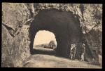 CPA neuve anime LA SCHLUCHT  Tunnel de la Route de Munster