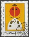Timbre oblitr n 3242(Yvert) Hongrie 1989 - Tableau de Dezső Korniss