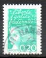 France Oblitr Yvert N3087 Luquet 0,20 meraude 1997 