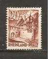 Rhnanie - Palatinat N Yvert  24 (oblitr)
